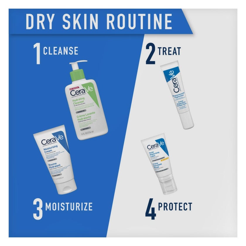 CeraVe AM Facial Moisturizing Lotion With UV Protection SPF30 For Normal To Dry Skin, Fragrance Free 52ml