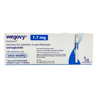 Wegovy 1.7mg Flextouch Pre-Filled Pen + 4 Needles
