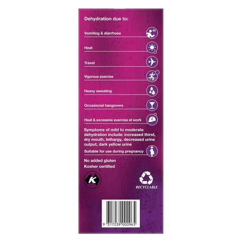 Hydralyte 62.5ml Electrolyte Ice Blocks For Dehydration, Apple Blackcurrant Flavor, Pack of 16's