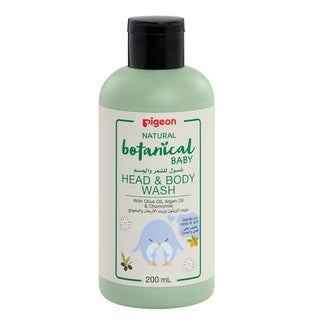 Pigeon Natural Botanical Baby Skincare Head & Body Wash 200ml