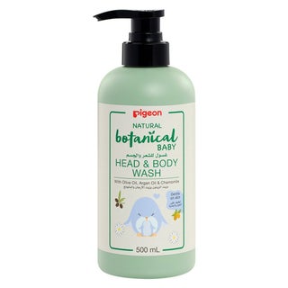 Pigeon Natural Botanical Baby Skincare Head & Body Wash 500ml