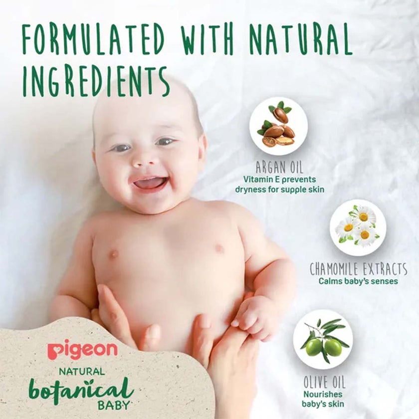 Pigeon Natural Botanical Baby Milky Lotion 200ml