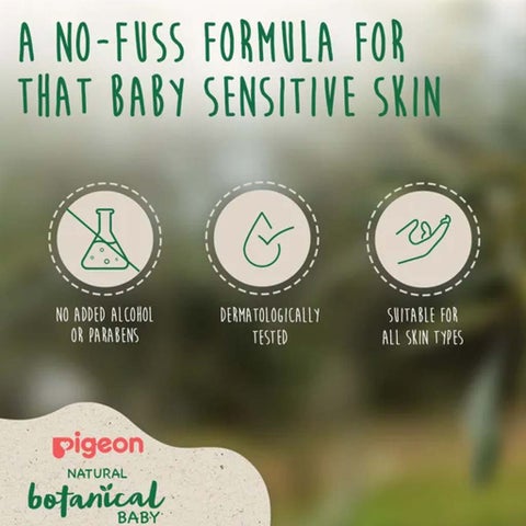 Pigeon Natural Botanical Baby Milky Lotion - 200ml