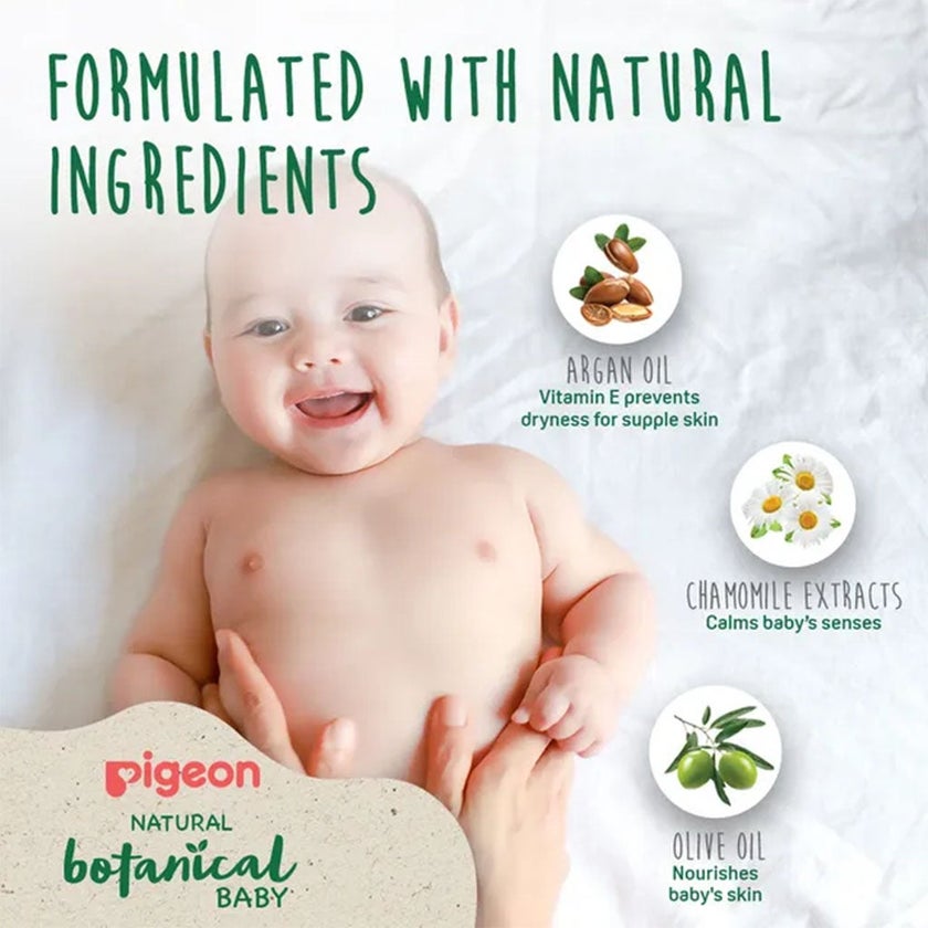 Pigeon Natural Botanical Baby Milky Lotion 500ml