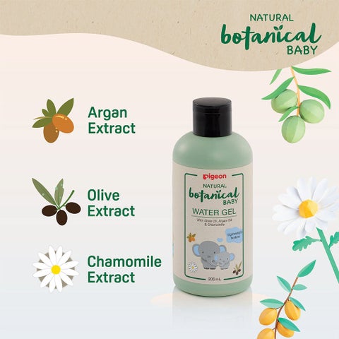 Pigeon Natural Botanical Baby Water Gel Lotion - 200ml