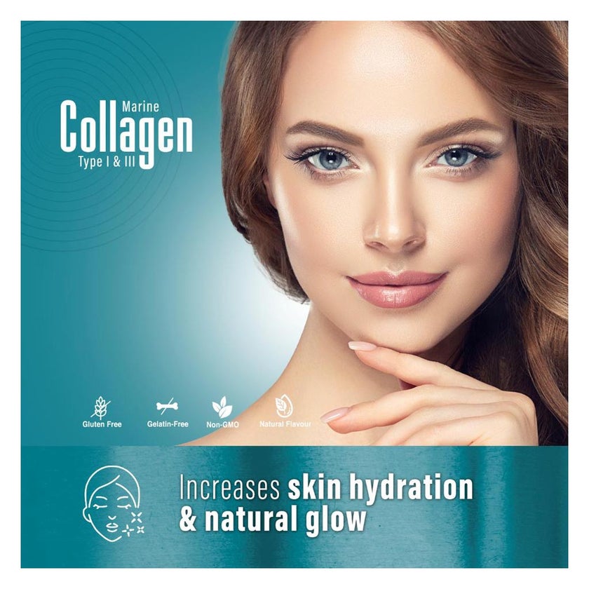 Dr. Gummies Marine Collagen Adult Gummies with Vitamins C & E, Pack of 60's