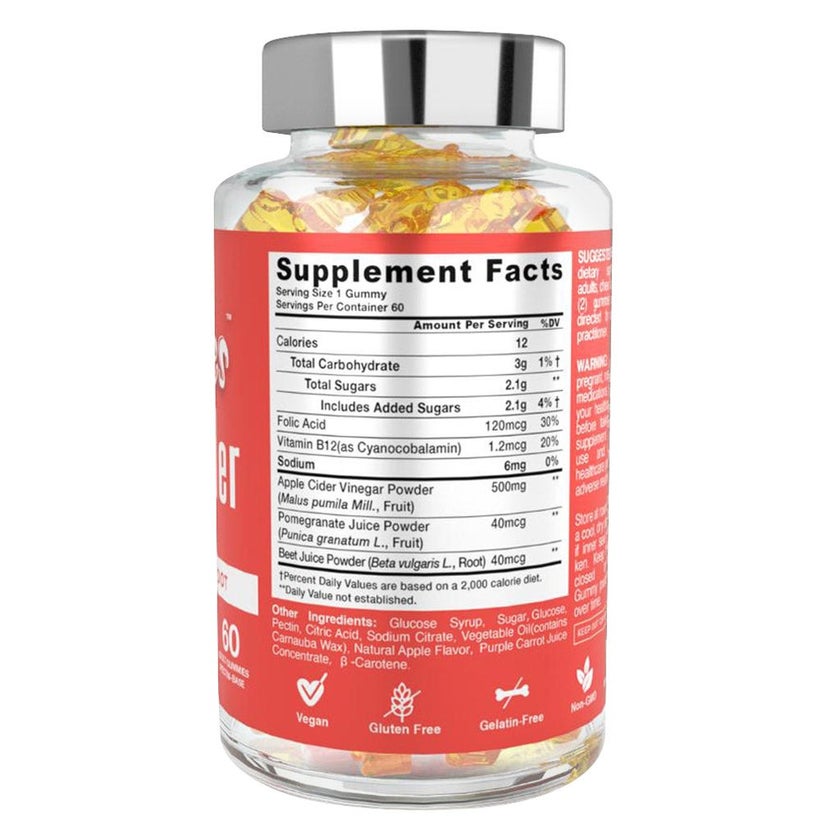 Dr. Gummies Apple Cider Vinegar Gummies For Weight Loss, Pack of 60's