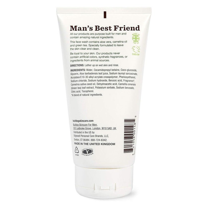 Bulldog Skincare Original Face Wash For Men With Aloe Vera 150ml