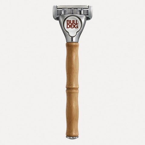 Bulldog Skincare Original Bamboo Razor + 2 Blade Cartridges, Pack of 3 Pieces