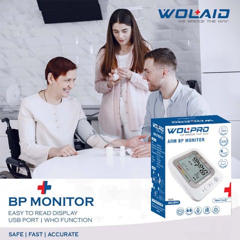 ولبرو جهاز قياس ضغط الدم من أعلى الذراع WOLBP01