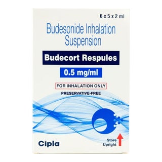 Budecort 0.5mg/ml Suspension For Nebulization 2ml, Pack of 30's