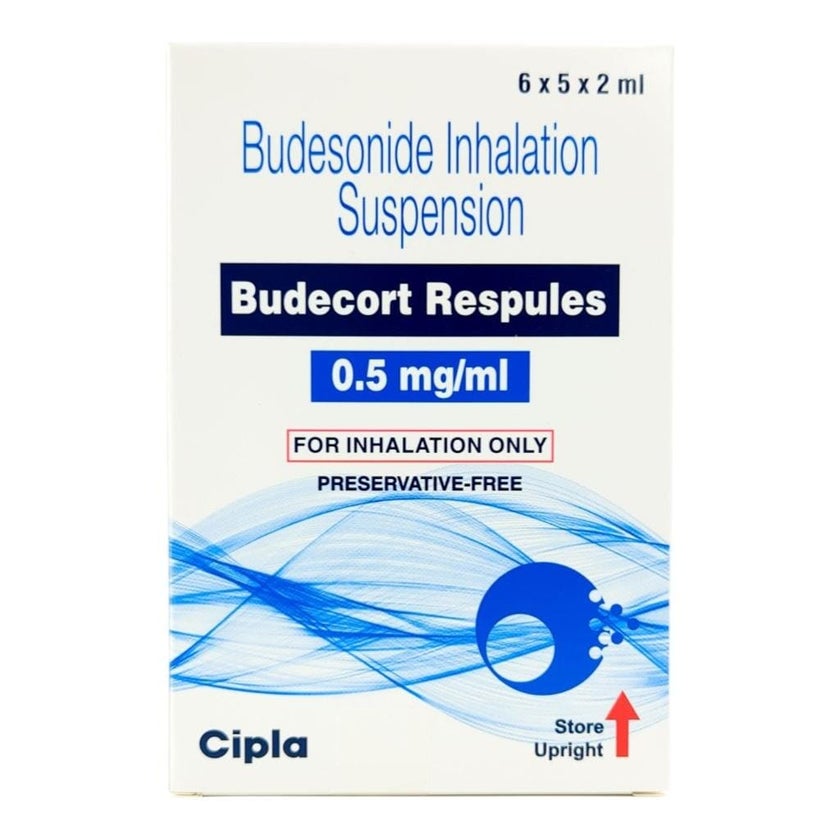 Budecort 0.5mg/ml Suspension For Nebulization 2ml, Pack of 30's