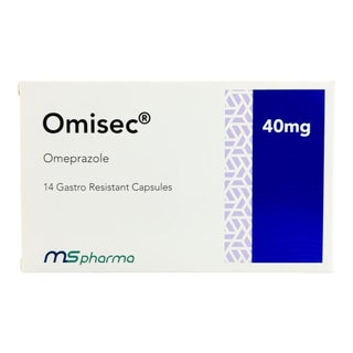 Omisec 40mg Capsules, Pack of 14's