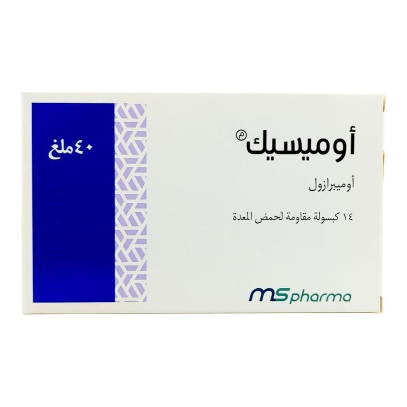 Omisec 40mg Capsules, Pack of 14's