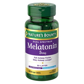 Nature's Bounty Dual Spectrum Melatonin 5mg Tablets, Pack of 60's