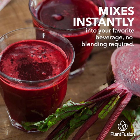 PlantFusion Organic Beet Powder Fermented Superfood Powder Blend 180g