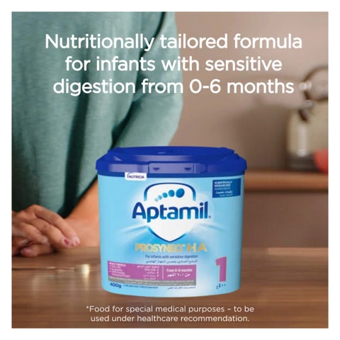 Aptamil Prosyneo HA Hypoallergenic Stage 1 Baby Milk Formula For 0 To 6 Months 400g