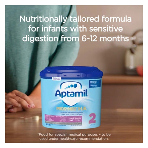 Aptamil Prosyneo HA Hypoallergenic Stage 2 Infant Milk Formula For 6 To 12 Months 400g