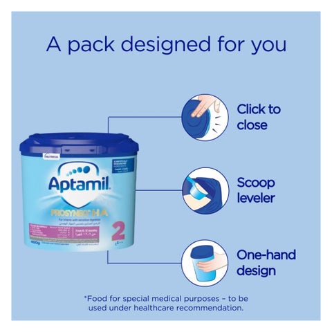 Aptamil Prosyneo HA Hypoallergenic Stage 2 Infant Milk Formula For 6 To 12 Months 400g