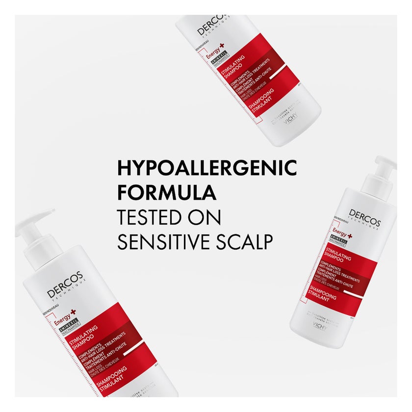 Vichy Dercos Energising & Stimulating Anti Hair Fall Shampoo 400ml