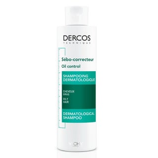 Vichy Dercos Oil Control Paraben-Free Shampoo For Oil Scalp and Hair 200ml