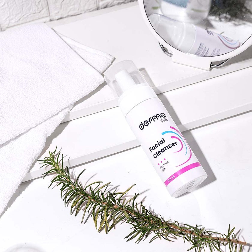 Derma Pella Facial Cleanser With Rosemary Extract For Normal Skin 150ml