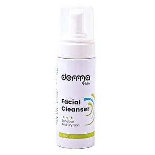 Derma Pella Facial Cleanser With Aloe Vera For Sensitive & Dry Skin 150ml