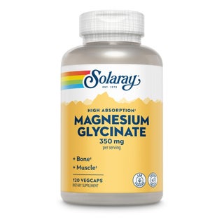 Solaray Magnesium Glycinate 350mg Veg Capsules, Pack of 120's