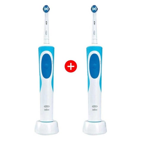 Oral B D12.513 Vitality Precision Clean Electric Toothbrush - 2 Pieces
