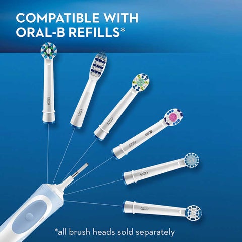 Oral B D12.513 Vitality Precision Clean Electric Toothbrush - 2 Pieces
