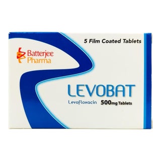 Levobat 500mg Tablets, Pack of 5's