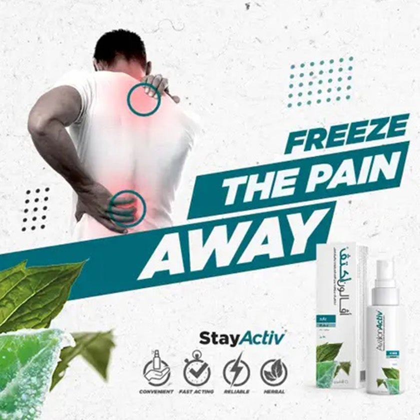 Avalon Activ Cold Spray For Muscle & Joint Pain Relief 118ml