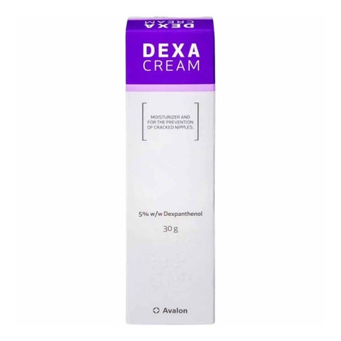 Avalon Dexa Cream With 5% Dexpanthenol For Moisturizing & Cracked Nipples 30g 