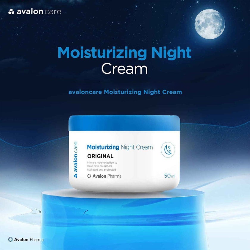 Avalon Care Original Moisturizing Anti-Aging Night Cream 50ml 
