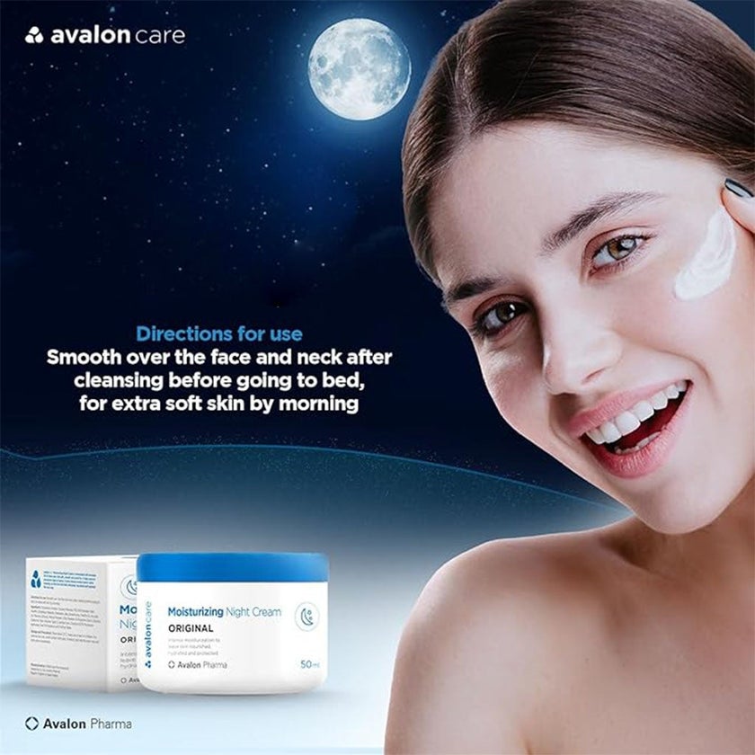 Avalon Care Original Moisturizing Anti-Aging Night Cream 50ml 