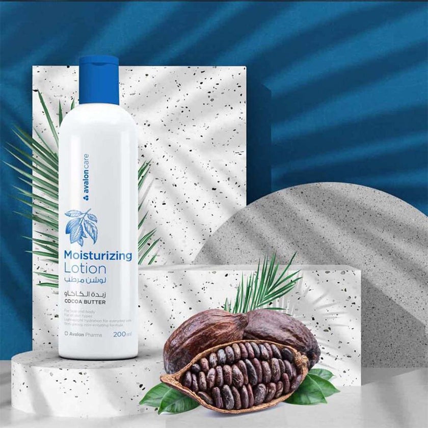 Avalon Care Cocoa Butter Moisturizing Lotion For Face & Body 200ml