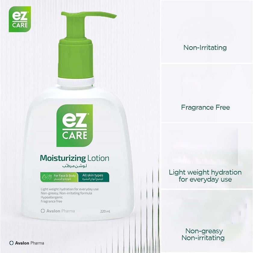 Avalon Ez Care Moisturizing Lotion For Face & Body 220ml
