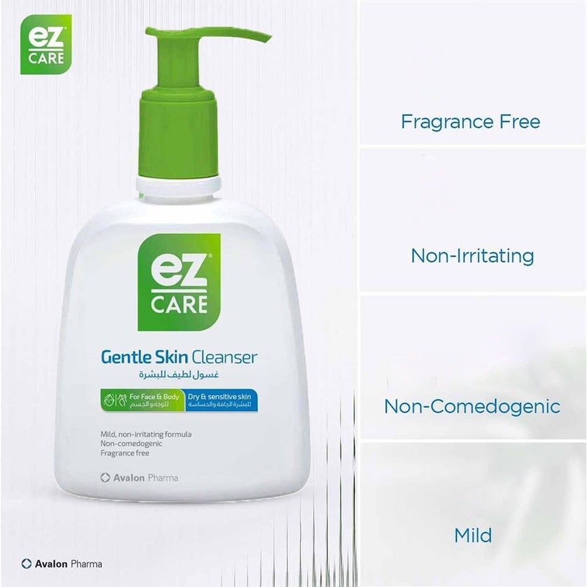 Avalon Ez Care Gentle Skin Face & Body Cleanser For Dry & Sensitive Skin 220ml