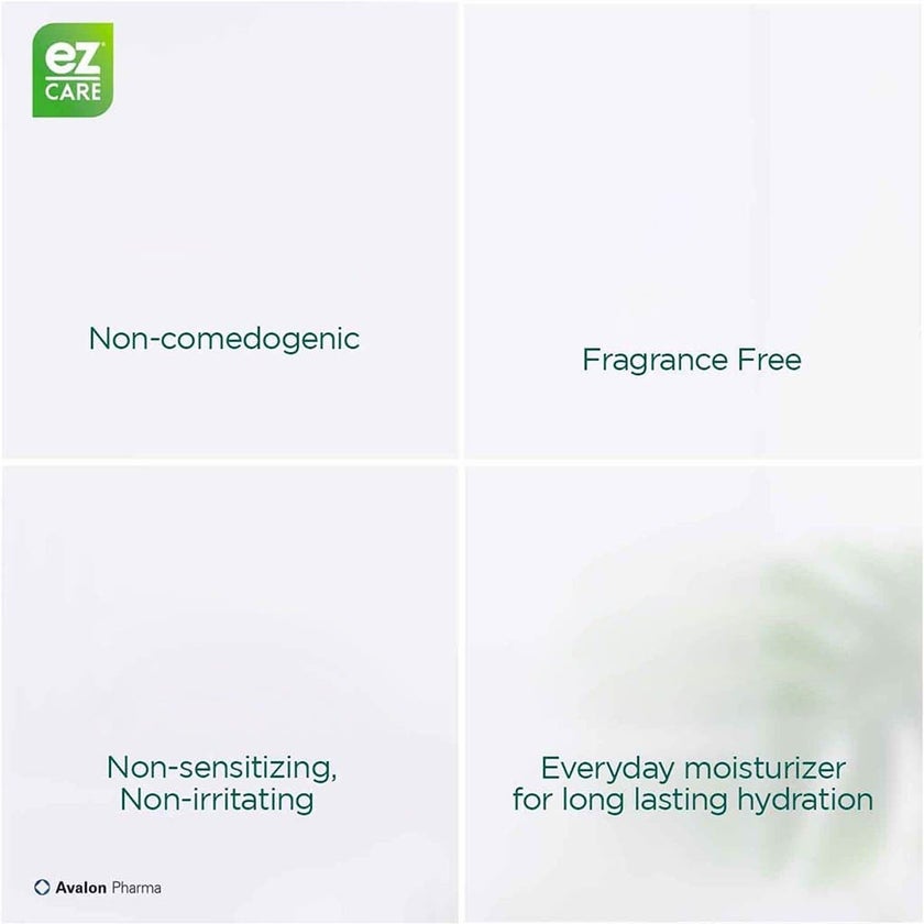 Avalon Ez Care Moisturizing Cream, Face & Body Moisturizer For Dry & Sensitive Skin 450g