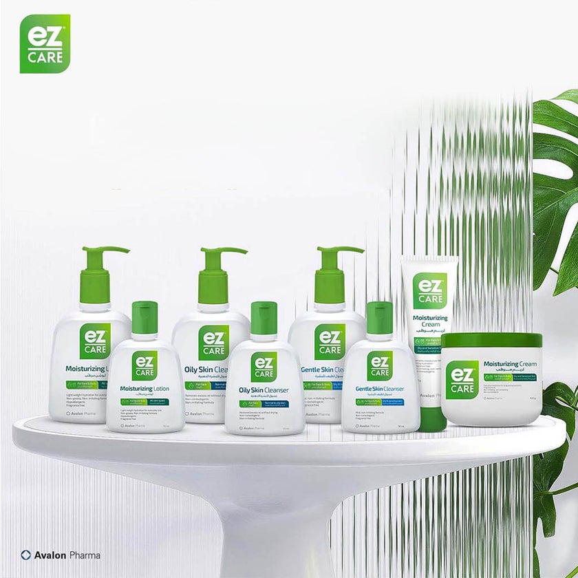 Avalon Ez Care Moisturizing Cream, Face & Body Moisturizer For Dry & Sensitive Skin 450g