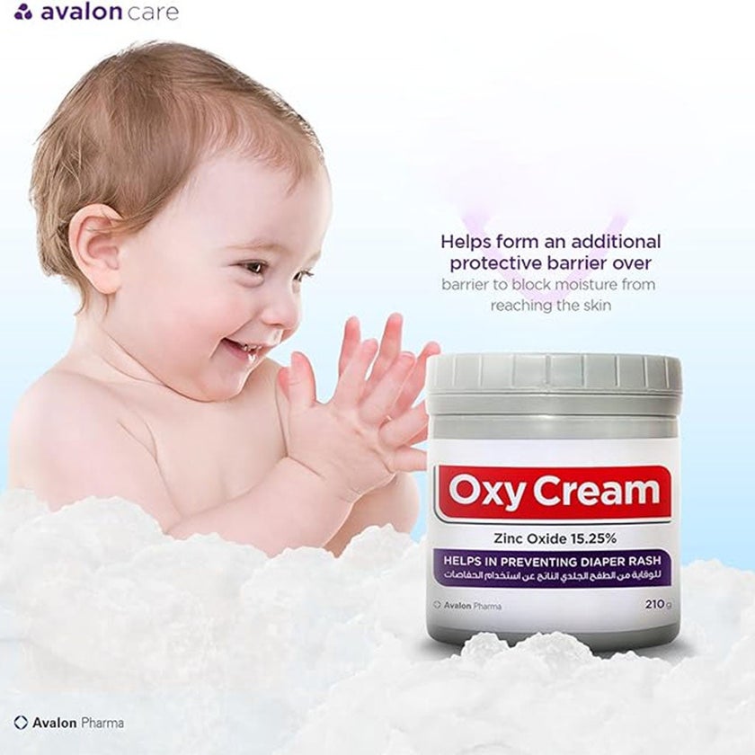 Avalon Care Oxy Cream For Baby Diaper Rash 125g