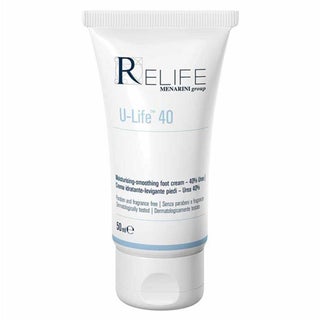 Relife U-Life 40 Moisturizing & Smoothing Foot Cream With 40% Urea 50ml