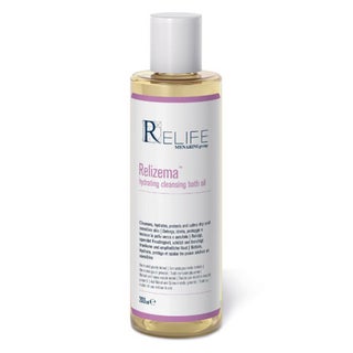 Relife Relizema Hydrating Cleansing Bath Oil For Dry & Sensitive Skin 200ml
