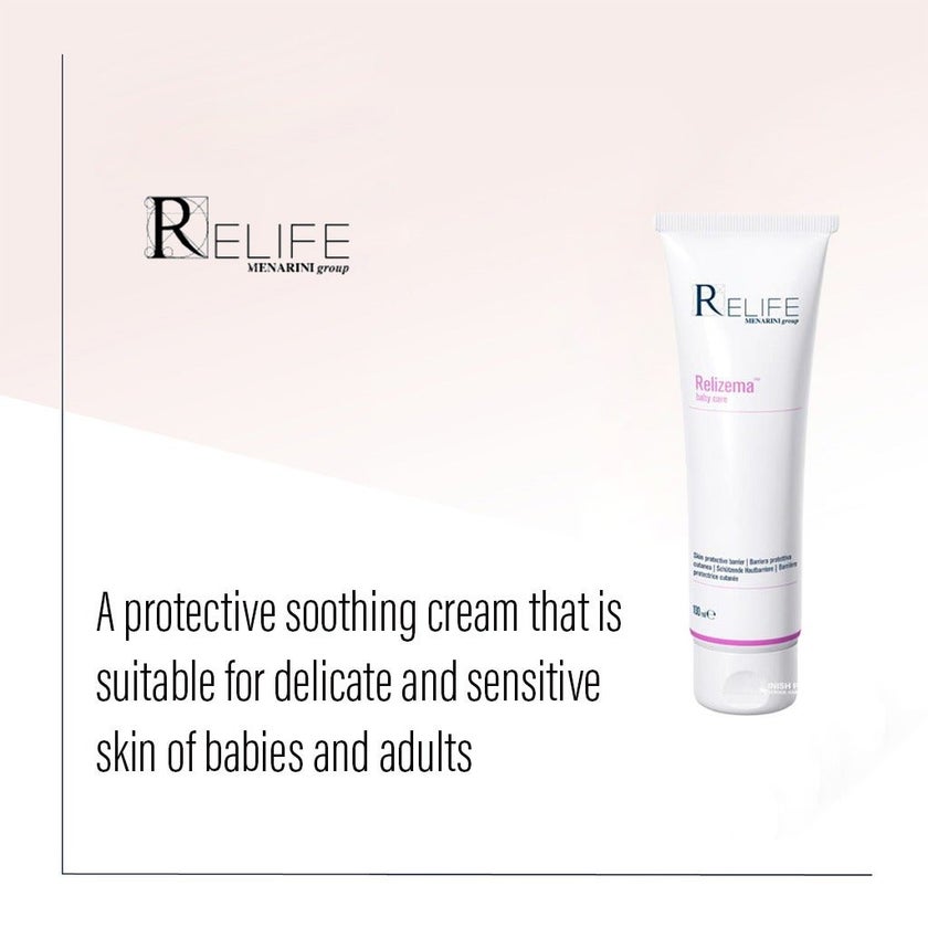 Relife Relizema Protective & Soothing Baby Care Cream For Nappy Rash 100ml 