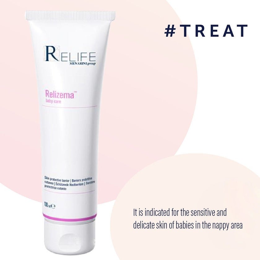 Relife Relizema Protective & Soothing Baby Care Cream For Nappy Rash 100ml 