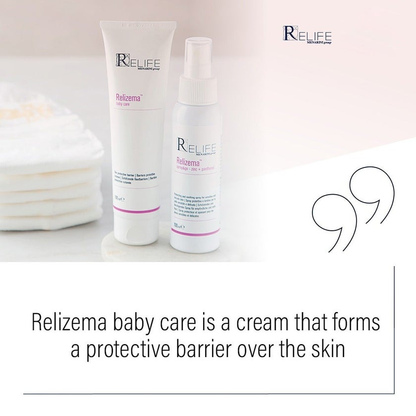 Relife Relizema Protective & Soothing Baby Care Cream For Nappy Rash 100ml 