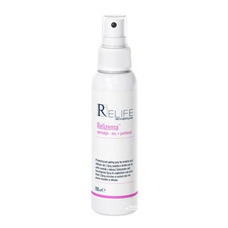 Relife Relizema Anti Redness Spray & Go With Zinc & Panthenol For Sensitive Skin 100ml