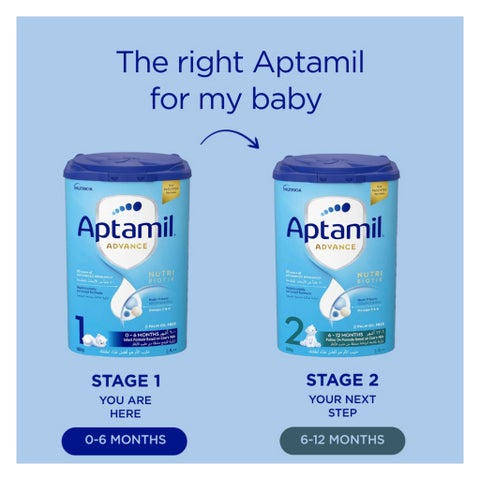 Aptamil Advance Stage 1 Palm Oil Free Baby Milk Formula For 0 To 6 Months 800g 