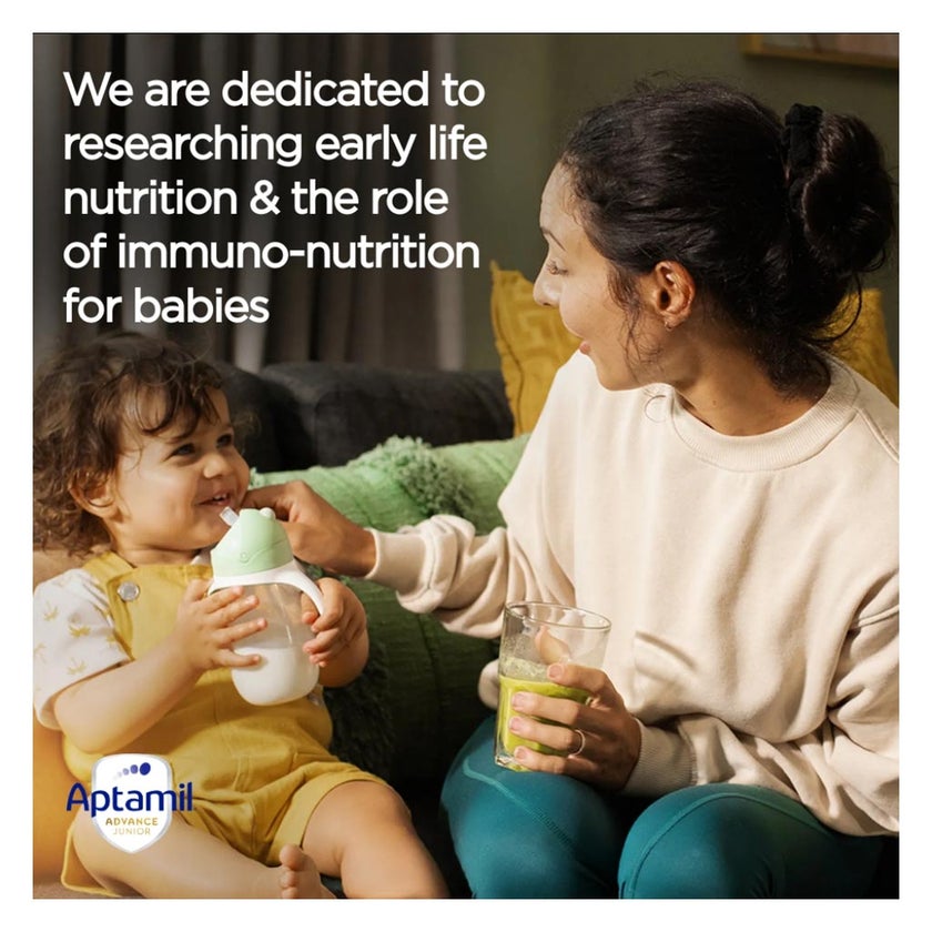 Aptamil Advance Junior Stage 3 Palm Oil Free Toddlers Milk Formula For 1 To 3 Years 1200g 