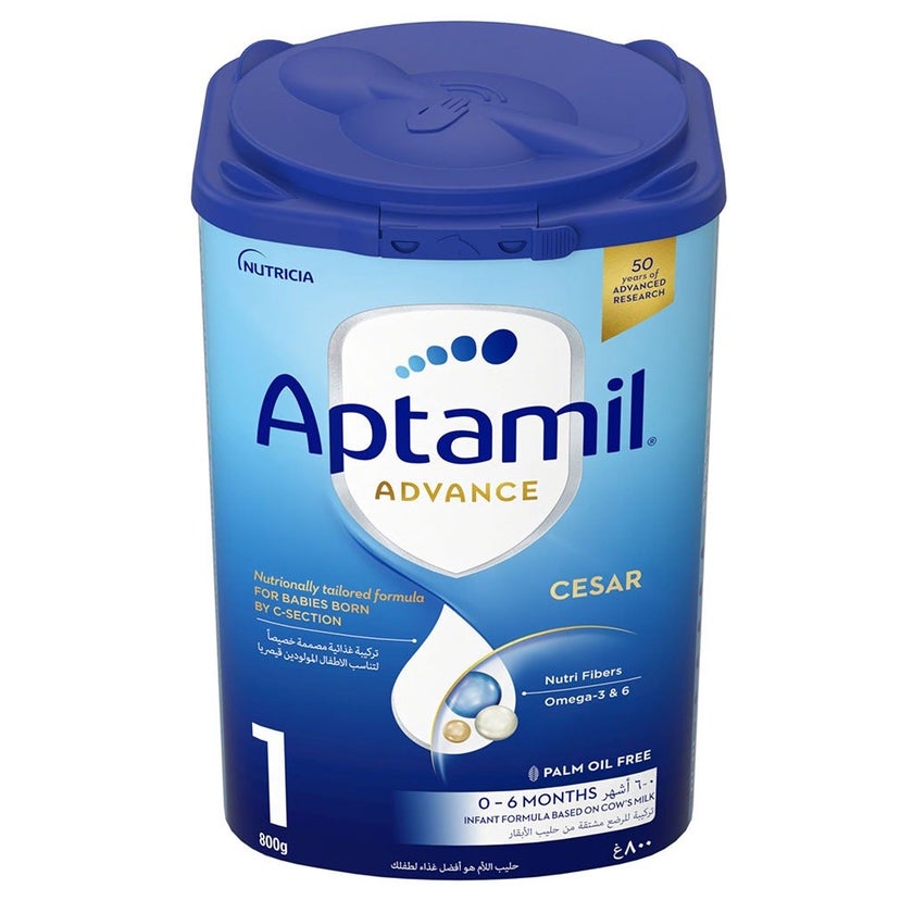 Aptamil Care Stage 1 Palm Oil Free C-Section Born Baby Milk Formula For 0 To 6 Months 800g 